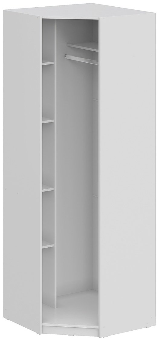 Шкаф угловой ШК 5, 78.8x221.6х78.8 см, белый купить,NaN