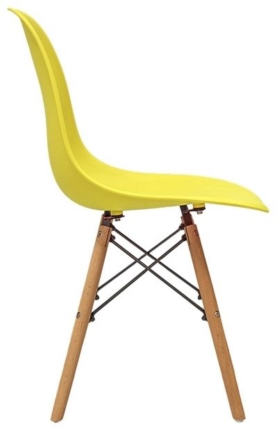 Стул ZETA C06, 80x46x40 см, желтый купить,NaN