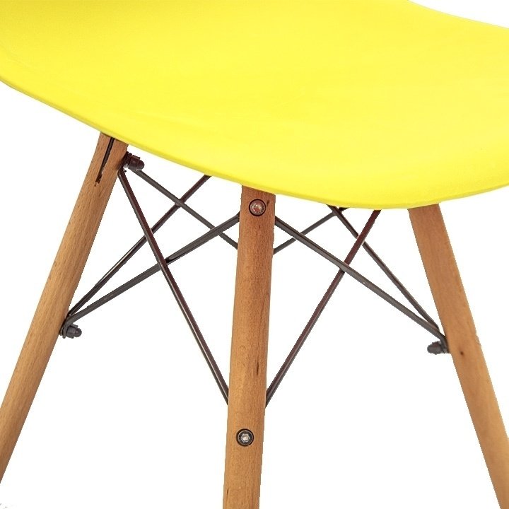 Стул ZETA C06, 80x46x40 см, желтый купить,NaN