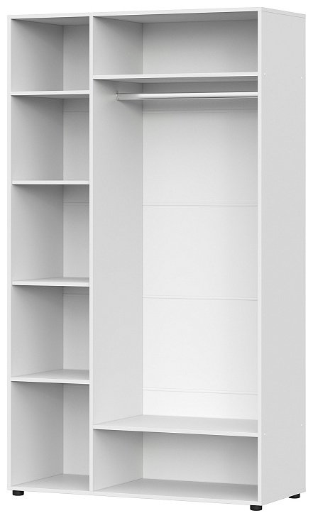 Распашной шкаф SV Токио, 120.1x210х52 см, белый купить,NaN