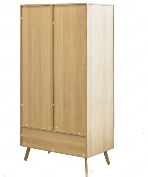 Распашной шкаф ZETA 750WD, 55x180х55 см, бежевый купить,NaN