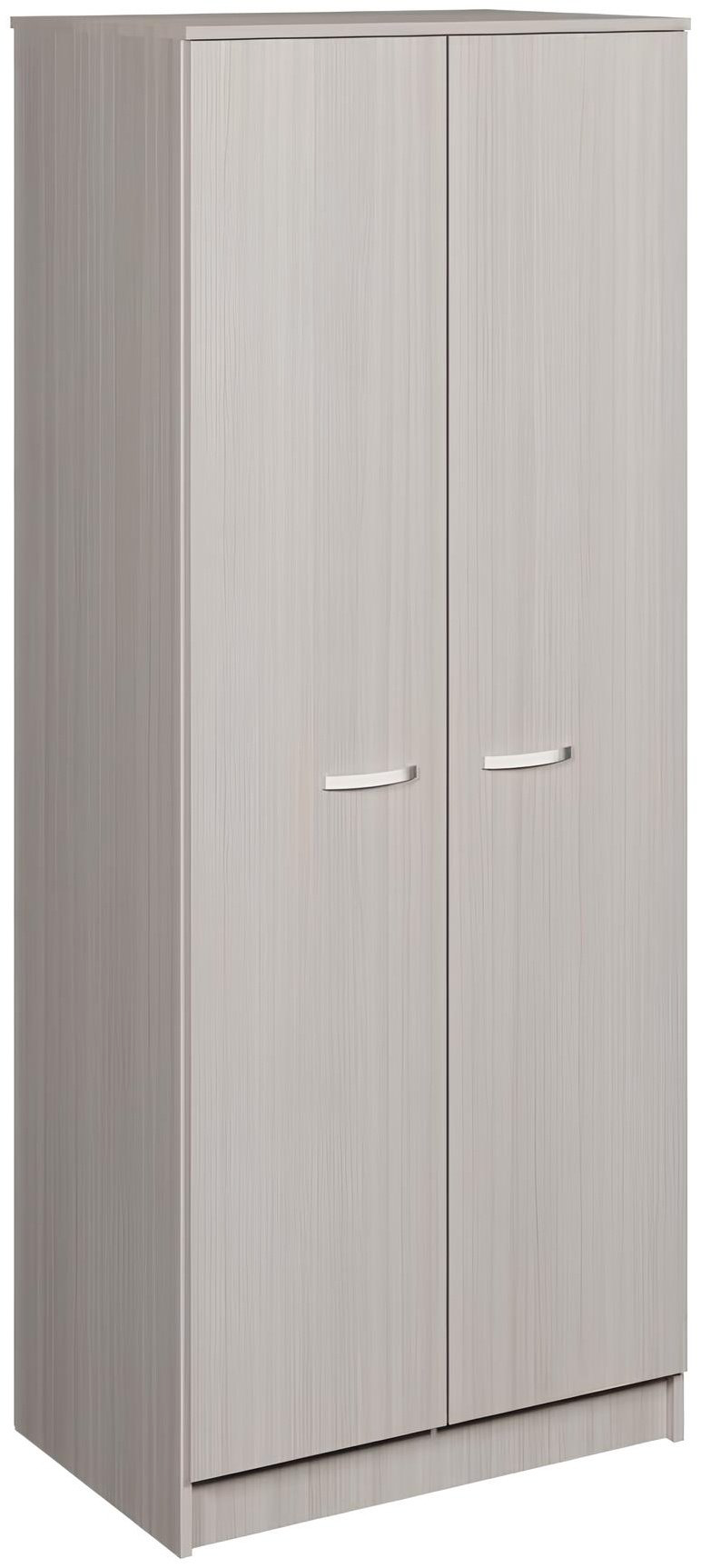Распашной шкаф Кул-125.1, 80x200х50 см, светло-коричневый купить,NaN