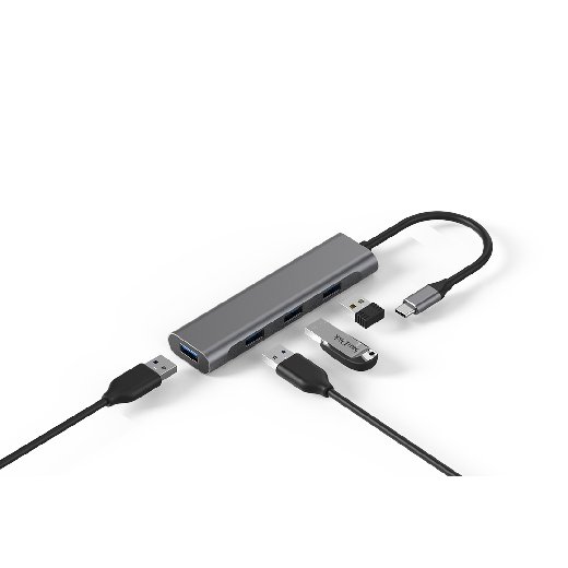 Переходник X-Game XGH-401 4xUSB 3.0 серый купить,NaN