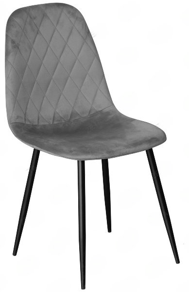 Стул ZETA RC-01_сер, 87x40x45.5 см, серый 1 шт. купить,NaN