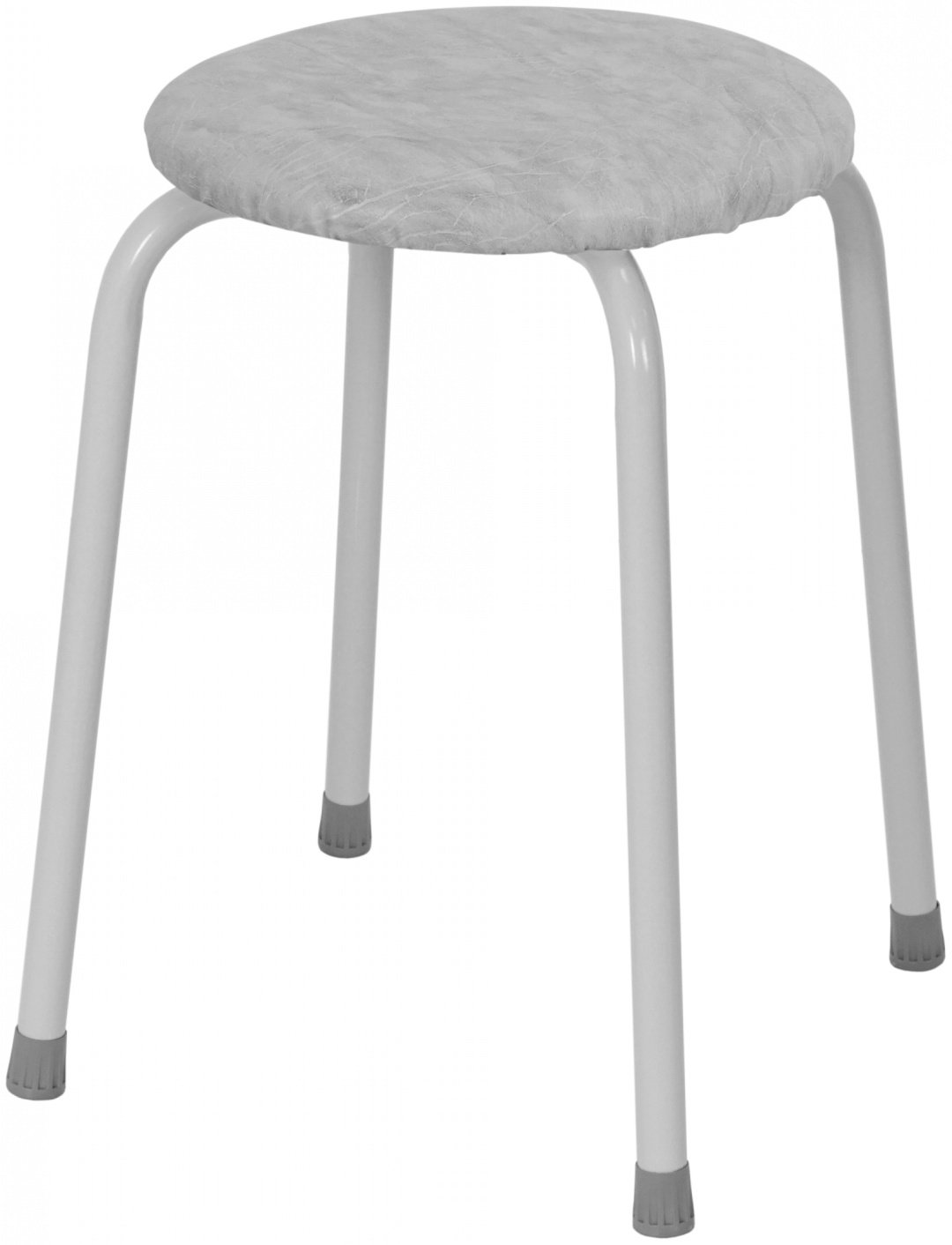 Табурет ЗМИ 1233, 47x48x30 см, серый