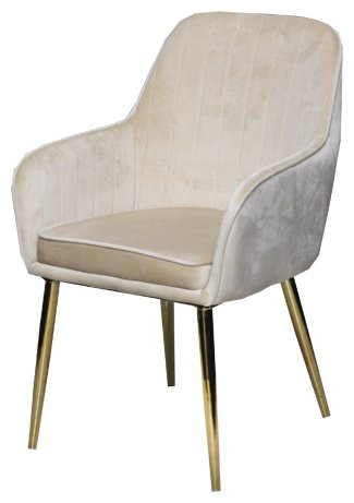 Стул ZETA ИМП-ТВ-093583, 83x57x57 см, бежевый купить,NaN