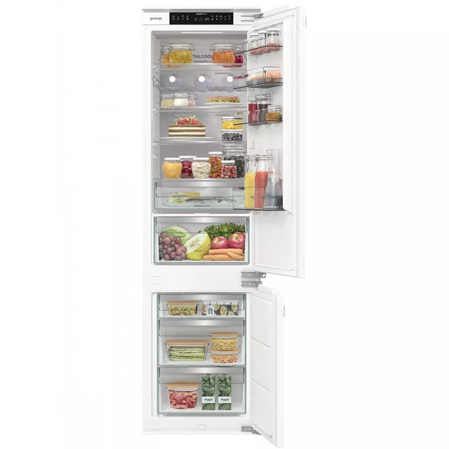 Холодильник Gorenje NRKI519E82WF White купить,NaN