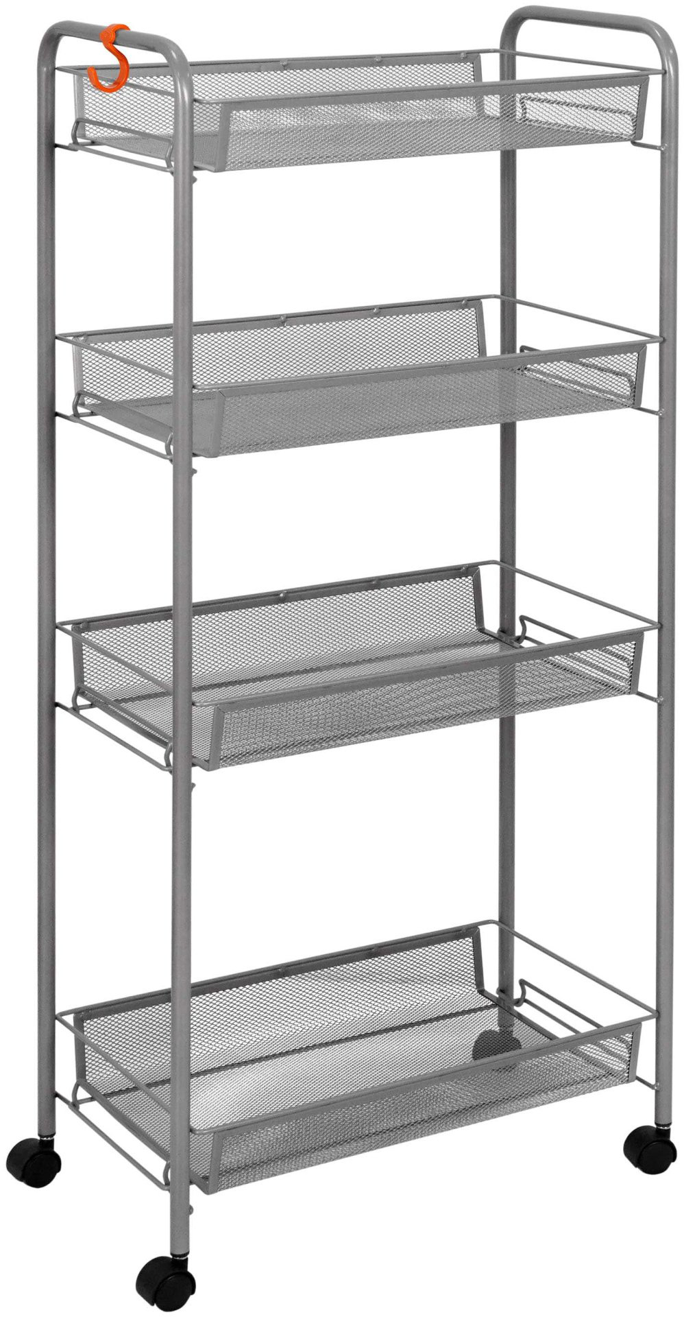 Этажерка универсальная ЗМИ Ладья 44x25x100 см, металл купить,NaN