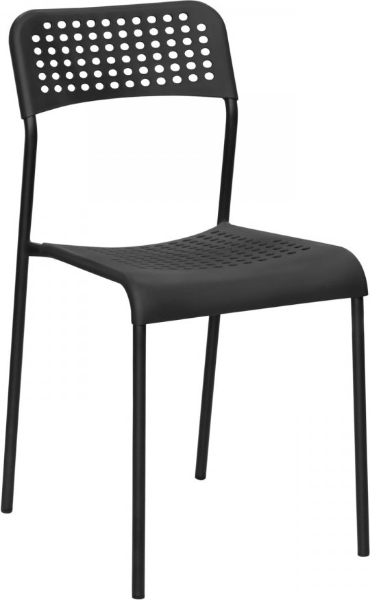 Стул ZETA Маверик, 78x38x40 см, черный купить,NaN