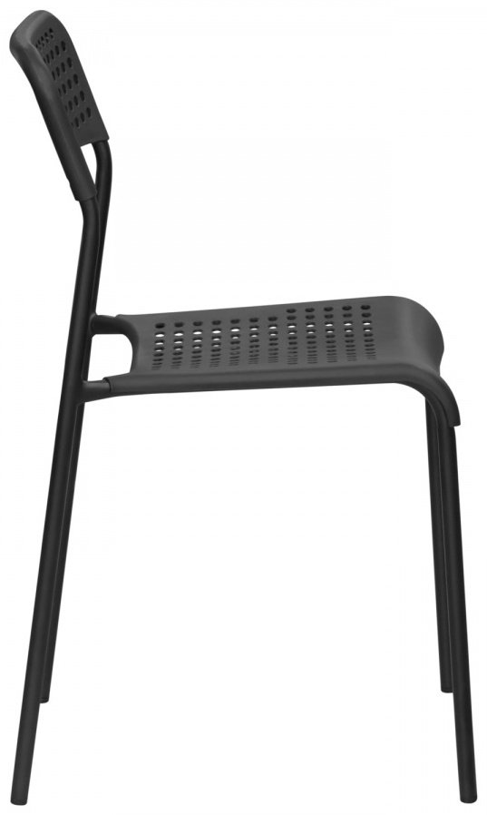 Стул ZETA Маверик, 78x38x40 см, черный купить,NaN