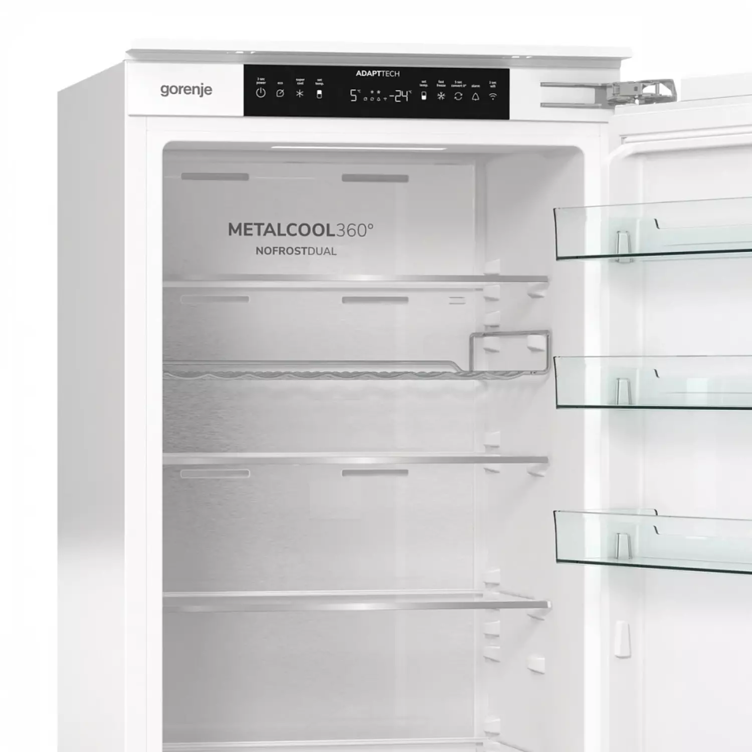 Холодильник Gorenje NRKI519E82WF White купить,NaN