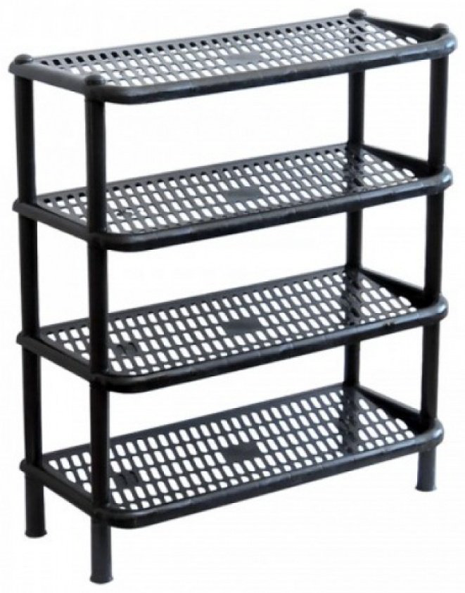 Обувница ZETA 27x27x130 см, пластик купить,NaN