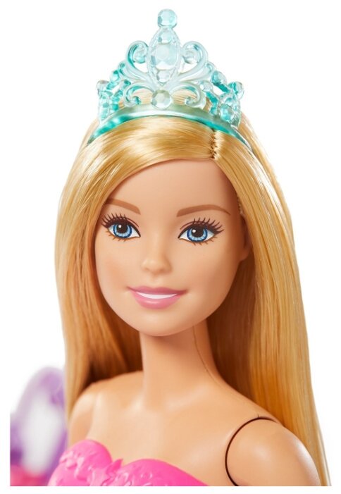 Кукла Mattel Barbie Dreamtopia Сказочный экипаж с фантастической лошадью GJK530 купить,NaN