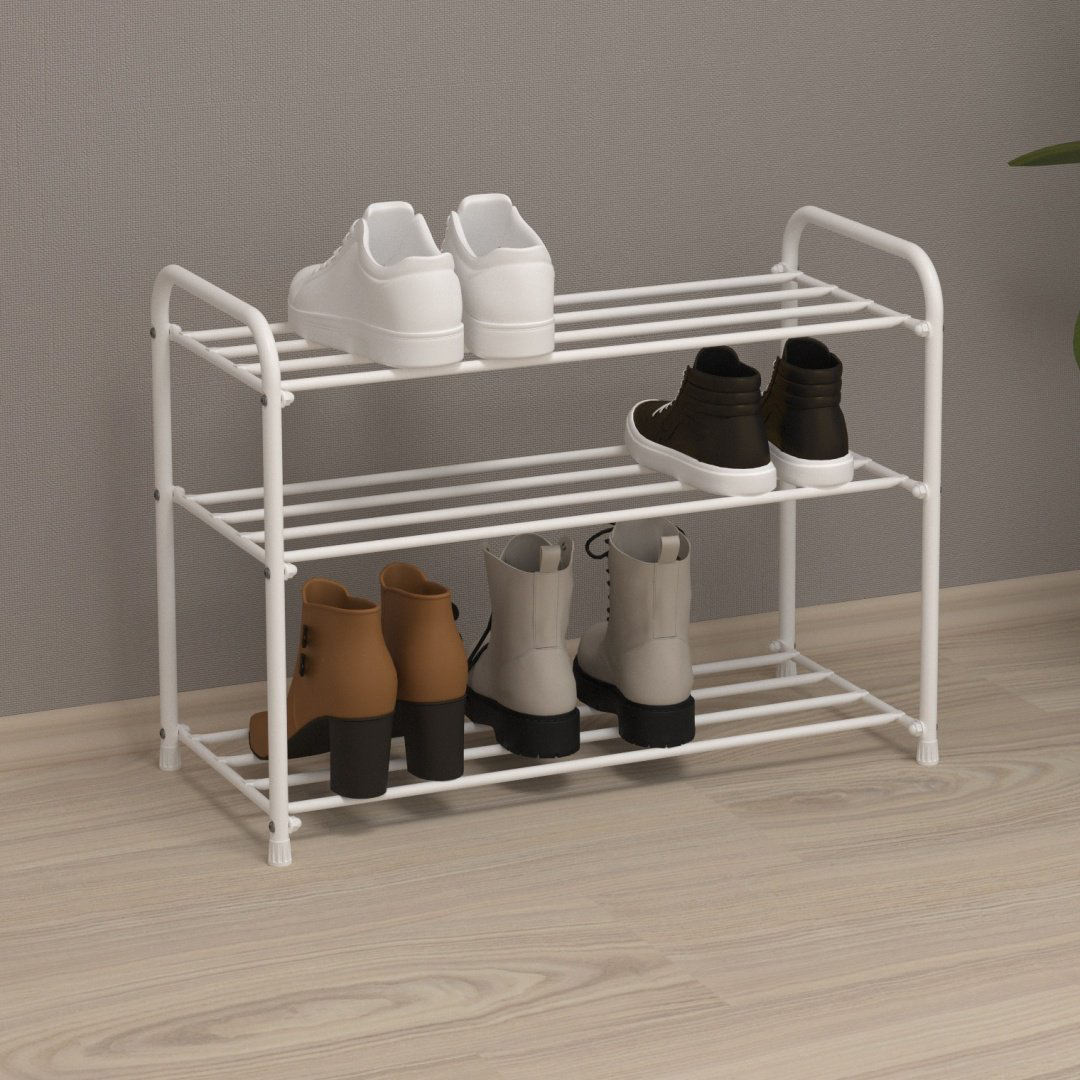 Обувница ЗМИ 65x30x48 см, металл купить,NaN