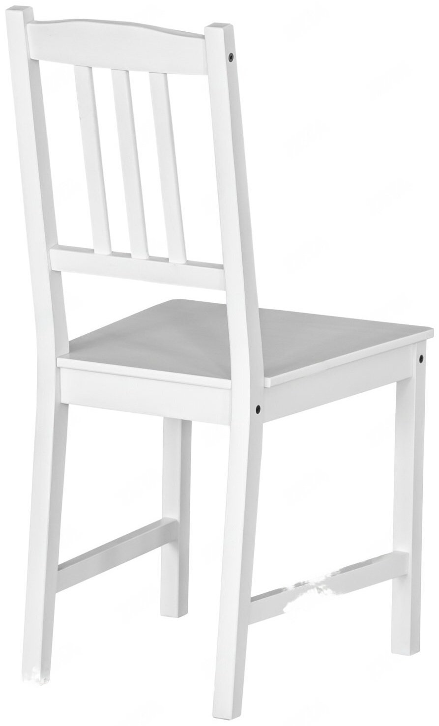 Стул Pillar Back, 90x42x41.5 см, белый 1 шт. купить,NaN