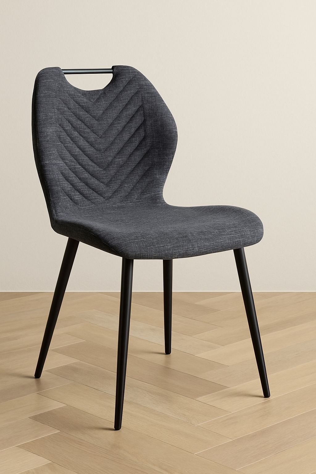 Стул ZETA YIF-3074_UF885-15, 86x41x48 см, серый 1 шт.