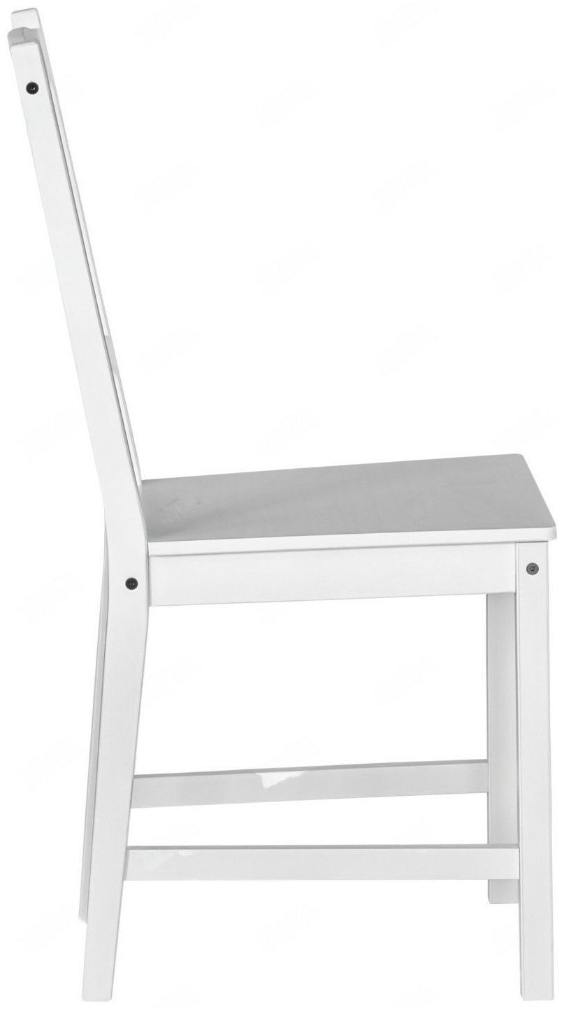 Стул Pillar Back, 90x42x41.5 см, белый 1 шт. купить,NaN
