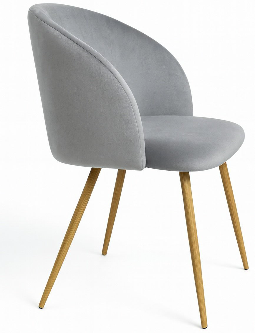 Стул ZETA C-834, 78x50x57 см, серый 1 шт. купить,NaN