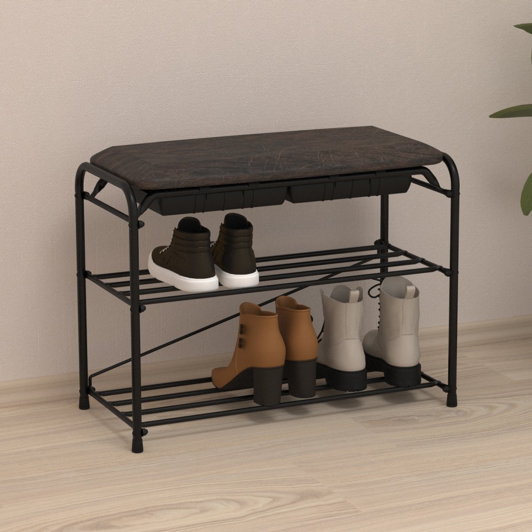 Обувница ЗМИ 65x30x48 см, металл