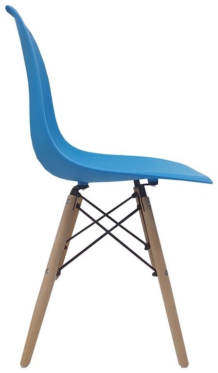 Стул ZETA C06, 80x46x40 см, синий купить,NaN