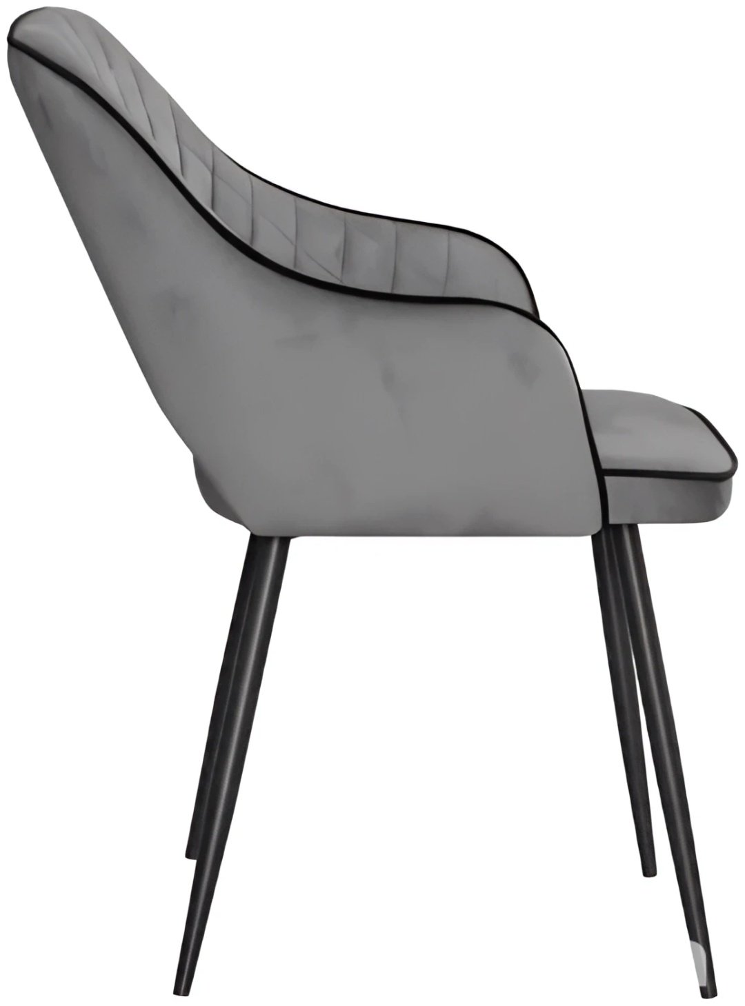 Стул ZETA RC-25, 82x47x45 см, серый 1 шт. купить,NaN