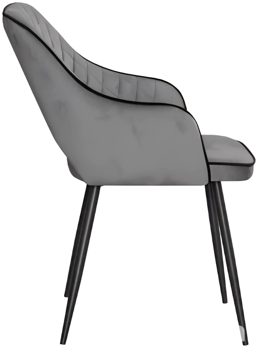 Стул ZETA RC-25, 82x47x45 см, серый 1 шт. купить,NaN
