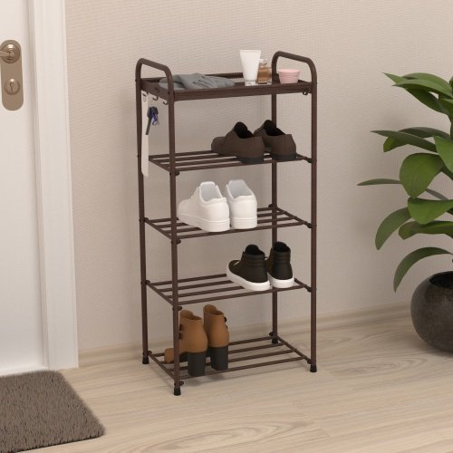 Обувница ЗМИ 45.50x30x95 см, металл купить,NaN