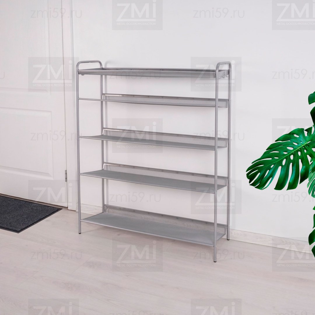 Обувница ЗМИ 87x27x106 см, металл купить,NaN