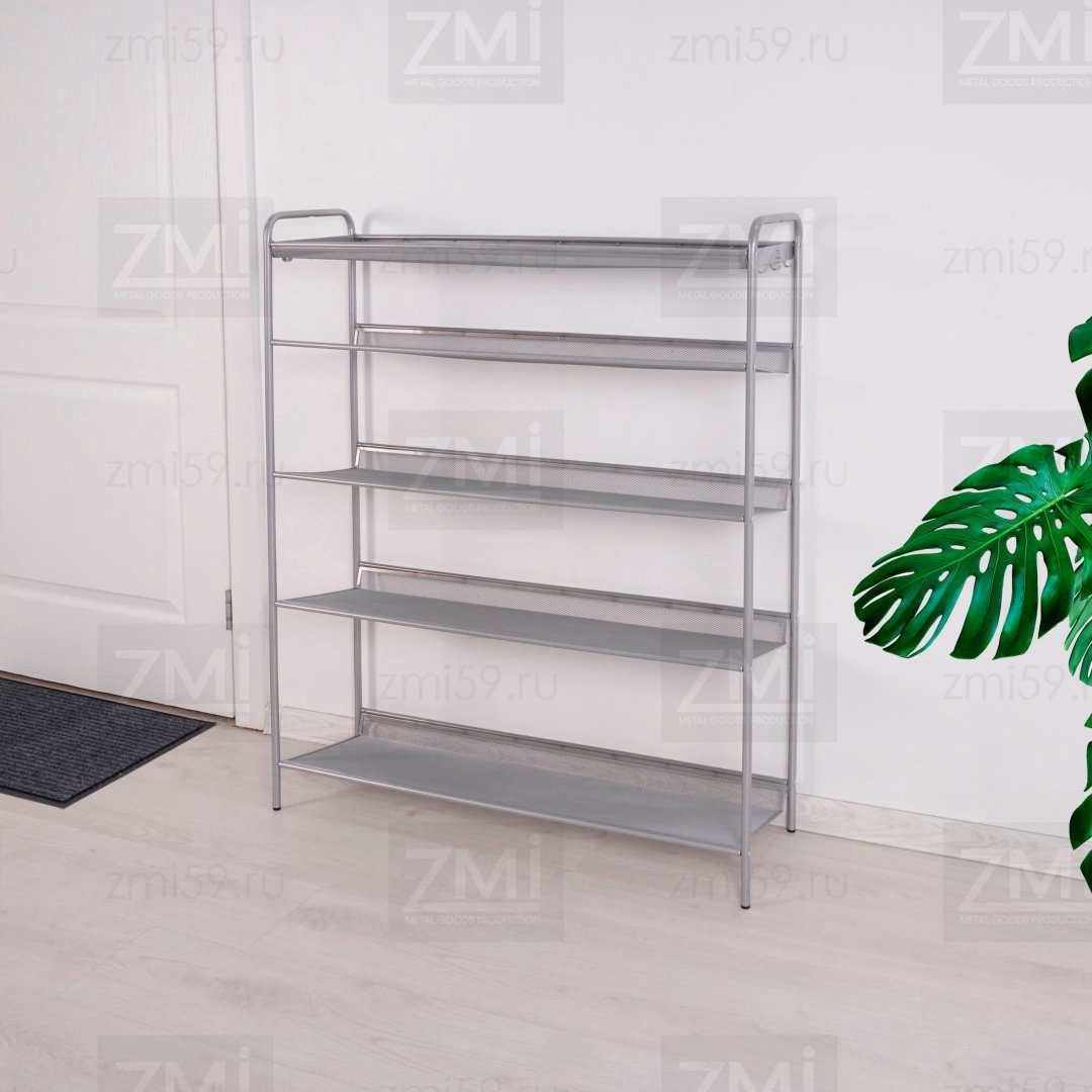 Обувница ЗМИ 87x27x106 см, металл купить,NaN