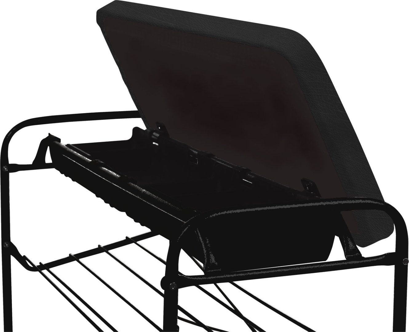 Обувница Nika 79x33x51см черный купить,NaN