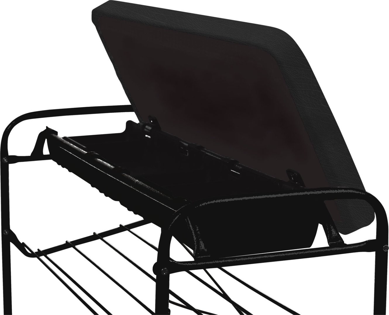 Обувница Nika 79x33x51см черный купить,NaN