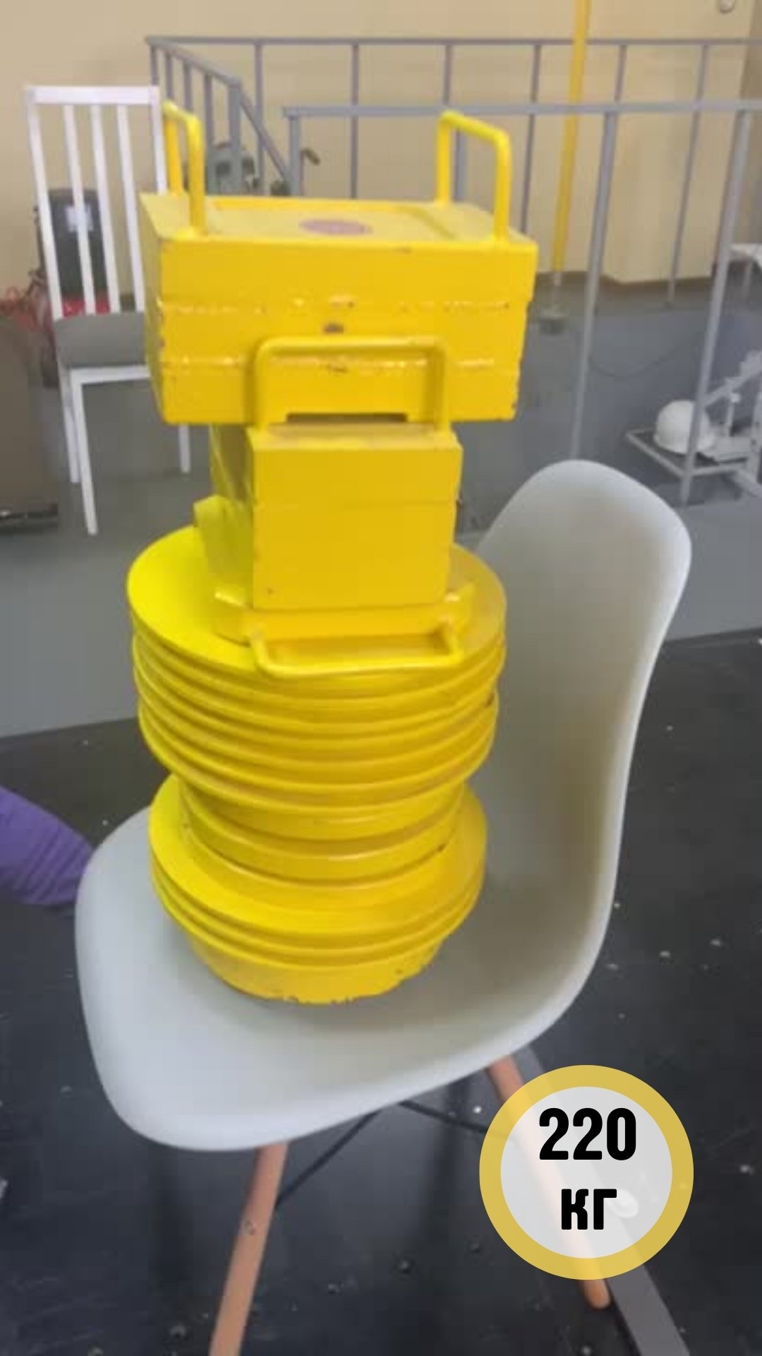 Стул DSW 00001, 81x50x25 см, белый