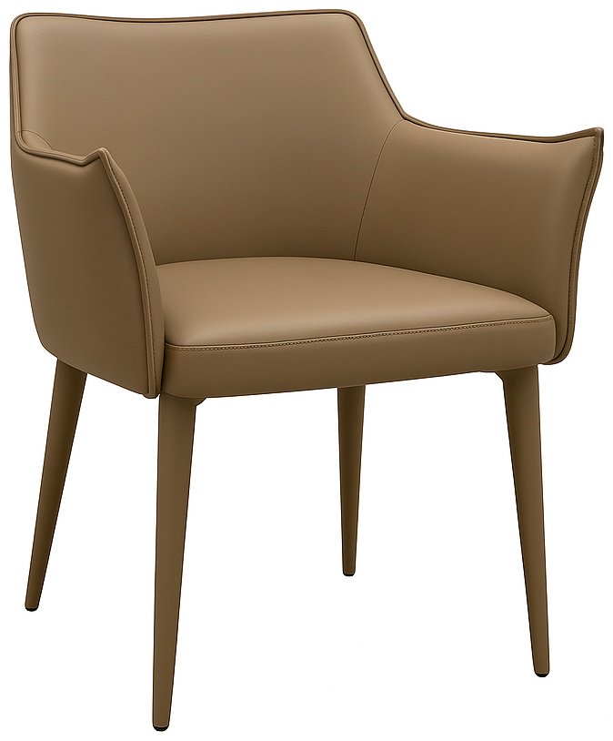 Стул ZETA DC-550, 70x60x60 см, коричневый 1 шт. купить,NaN