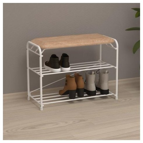 Обувница ЗМИ 65x30x48 см, металл купить,NaN