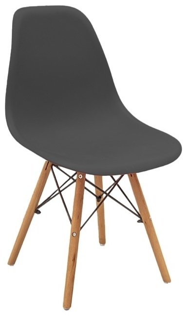 Стул ZETA C06, 80x46x40 см, черный купить,NaN