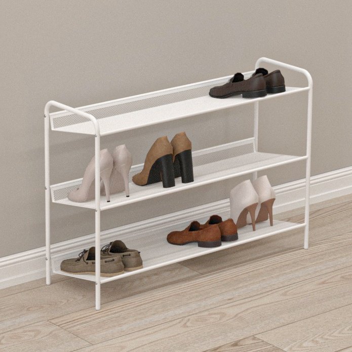 Обувница ЗМИ 86x27x60 см, металл купить,NaN