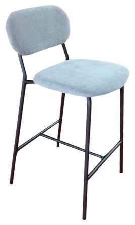 Барный стул JHS-01, 97x46x56 см, серый купить,NaN