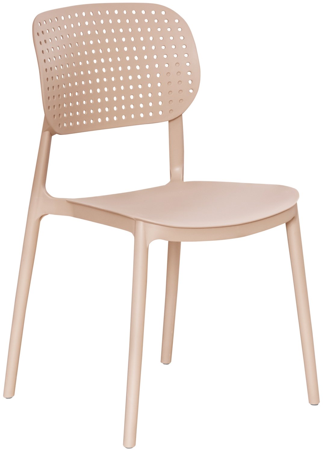 Стул ZETA THDC647, 78x41x38.5 см, бежевый 1 шт. купить,NaN