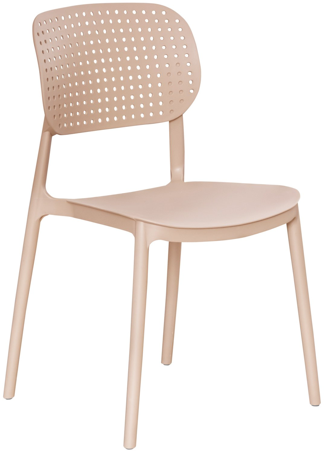 Стул ZETA THDC647, 78x41x38.5 см, бежевый 1 шт. купить,NaN