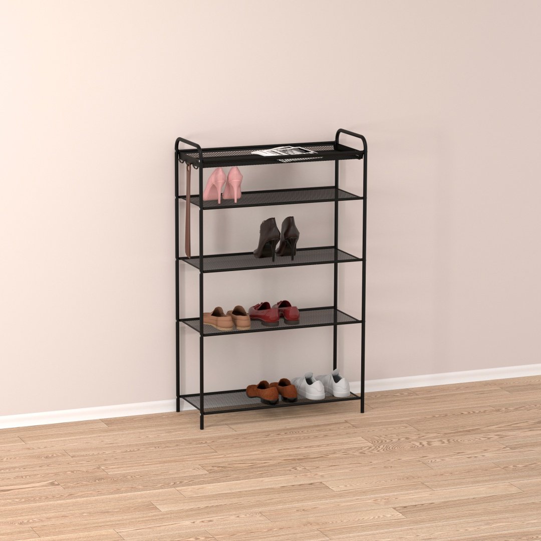 Обувница ЗМИ 65x31x94.5 см, металл купить,NaN