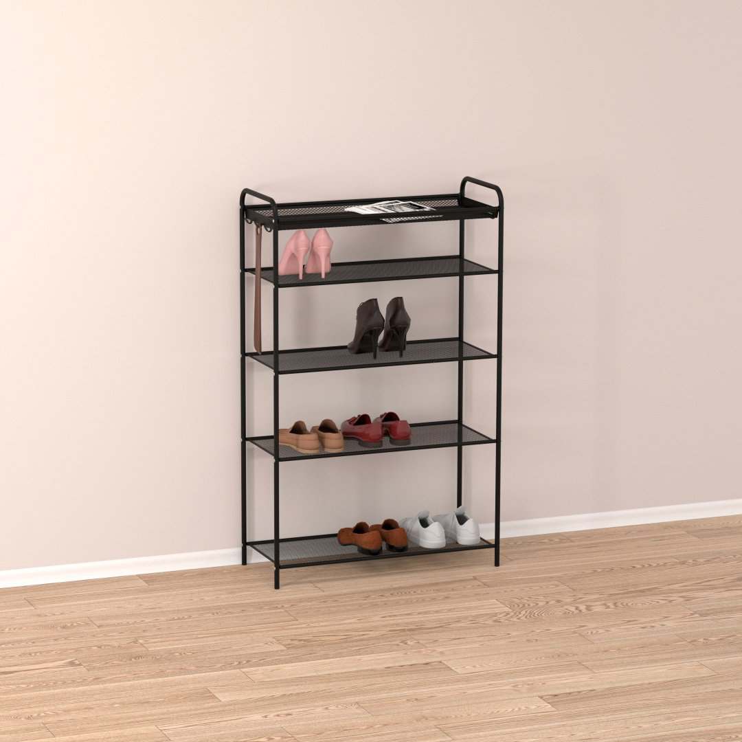 Обувница ЗМИ 65x31x94.5 см, металл купить,NaN