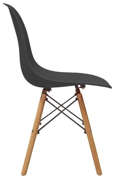 Стул ZETA C06, 80x46x40 см, черный купить,NaN