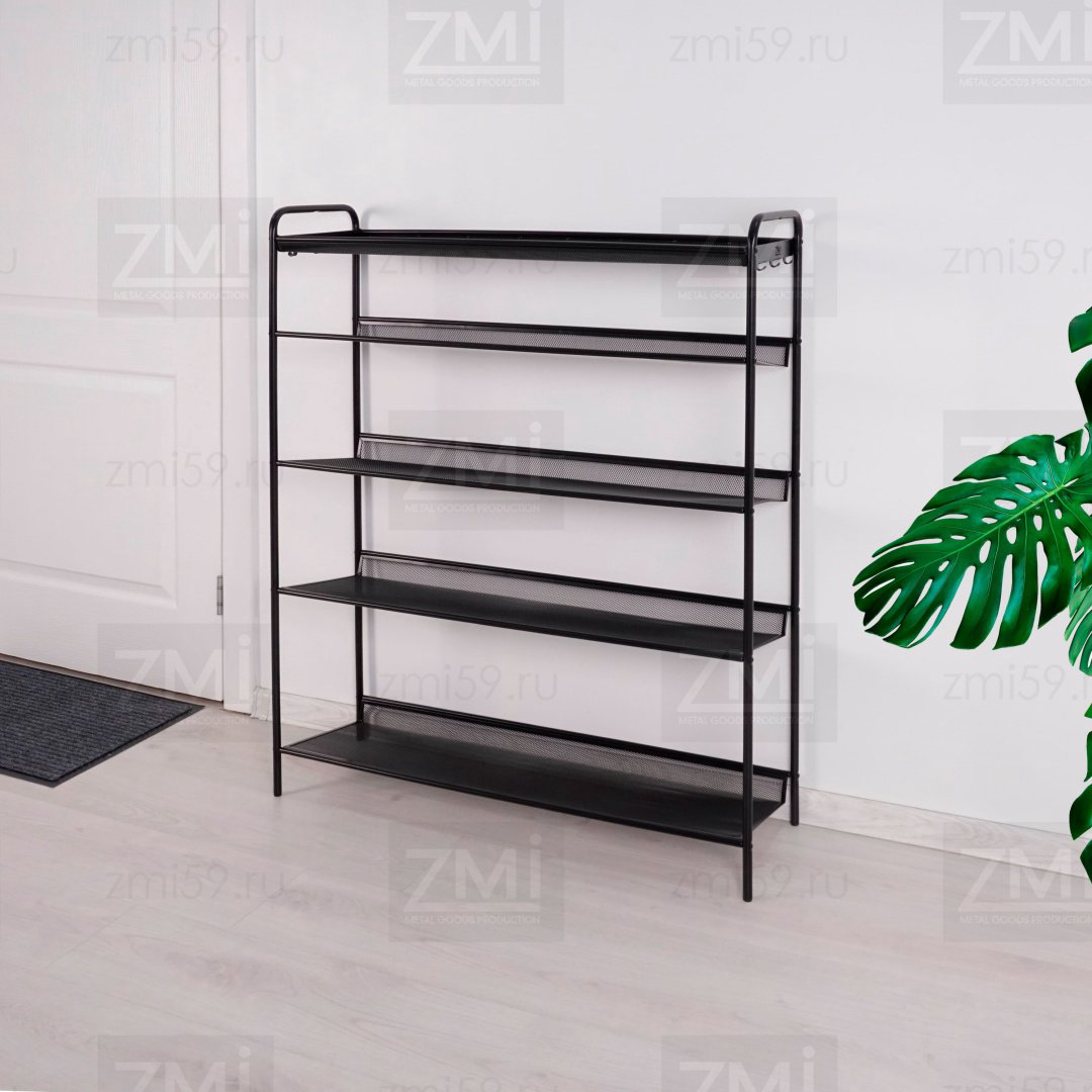Обувница ЗМИ 87x26x106 см, металл купить,NaN