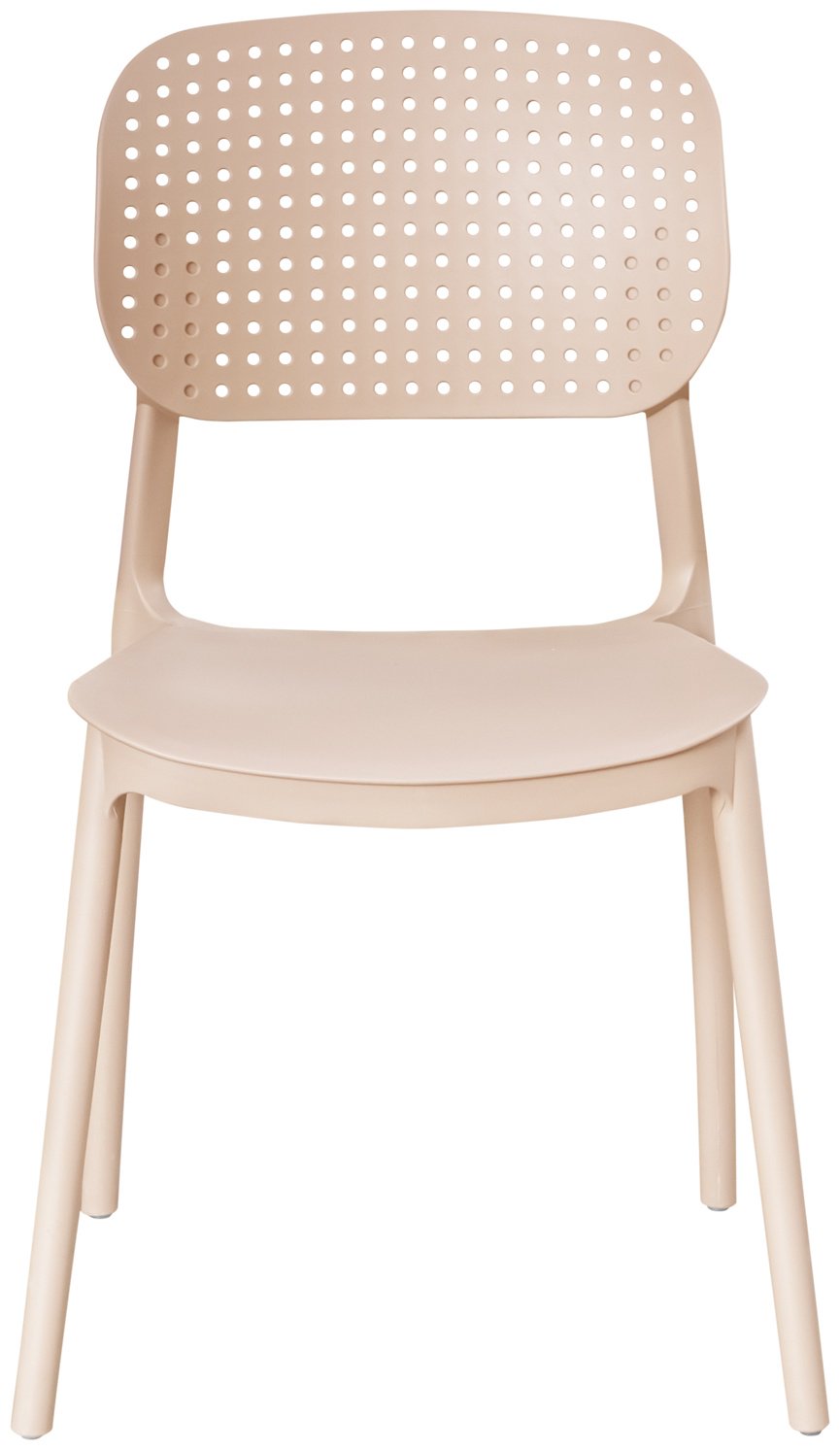 Стул ZETA THDC647, 78x41x38.5 см, бежевый 1 шт. купить,NaN