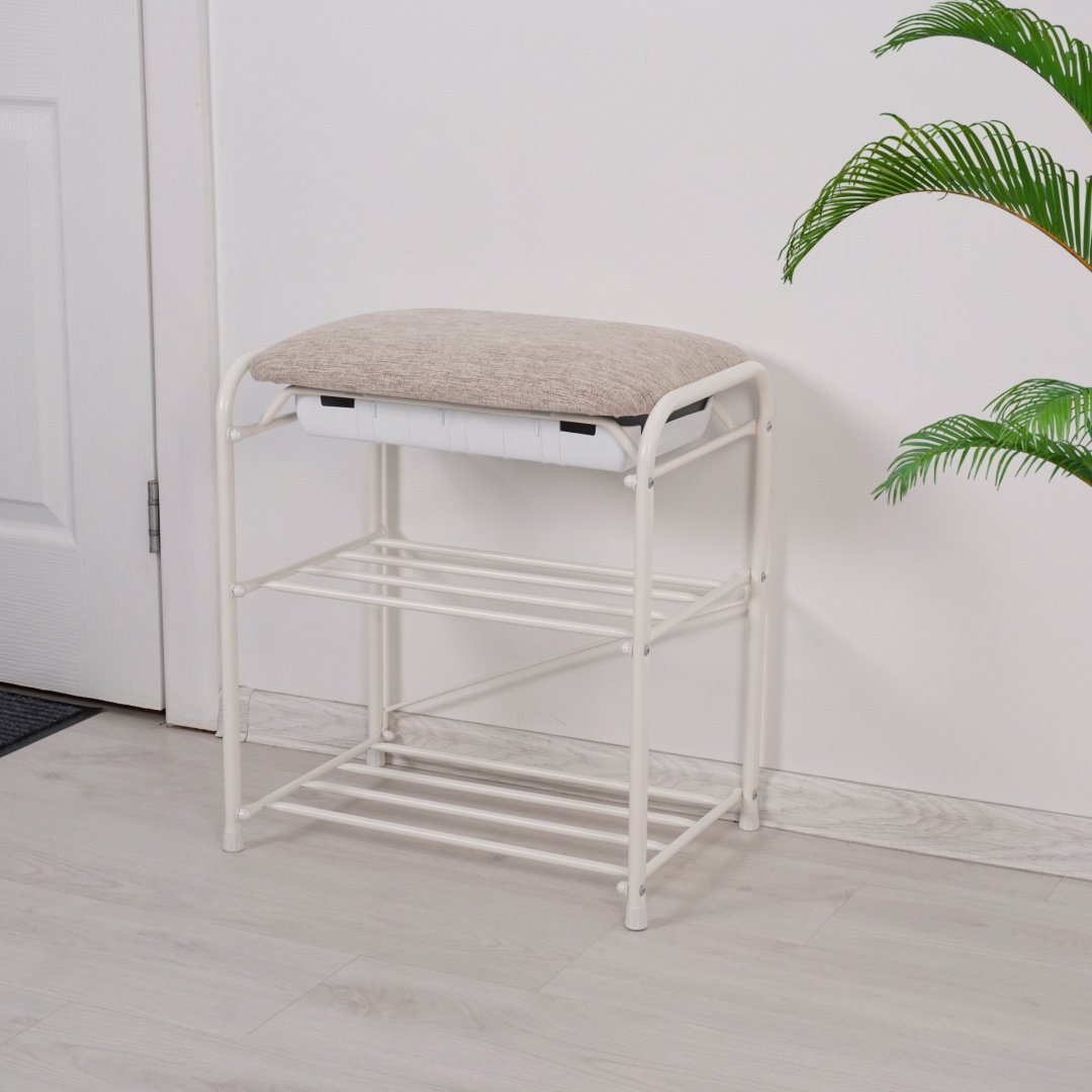 Обувница ЗМИ 45x30x48 см, металл, пластик, ДСП купить,NaN