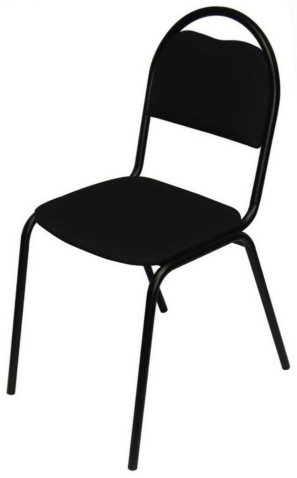 Стул ZETA СМ7, 82x35x46 см, черный купить,NaN