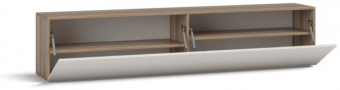 ТВ-тумба напольная Divan Boss BOSS QUADRO 180 lite, 180x42x30 см, ваниль купить,NaN