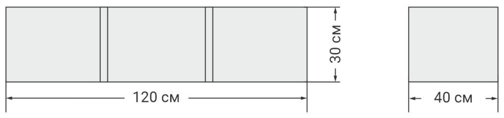 ТВ-тумба напольная Divan Boss BOSS QUADRO 180 lite, 180x42x30 см, ваниль купить,NaN