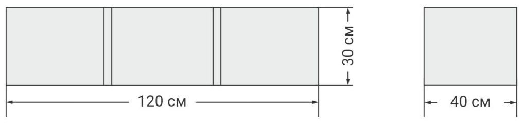 ТВ-тумба напольная Divan Boss BOSS QUADRO 180 lite, 180x42x30 см, ваниль купить,NaN