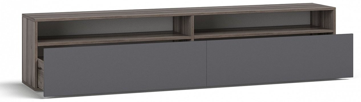 ТВ-тумба напольная Divan Boss QUADRO 180, 180x42x40 см, серый купить,NaN